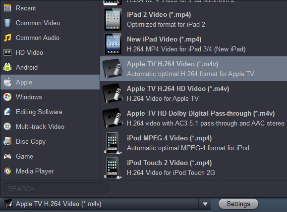 what is apple video format